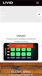 Mobile Screenshot of lividinstruments.com